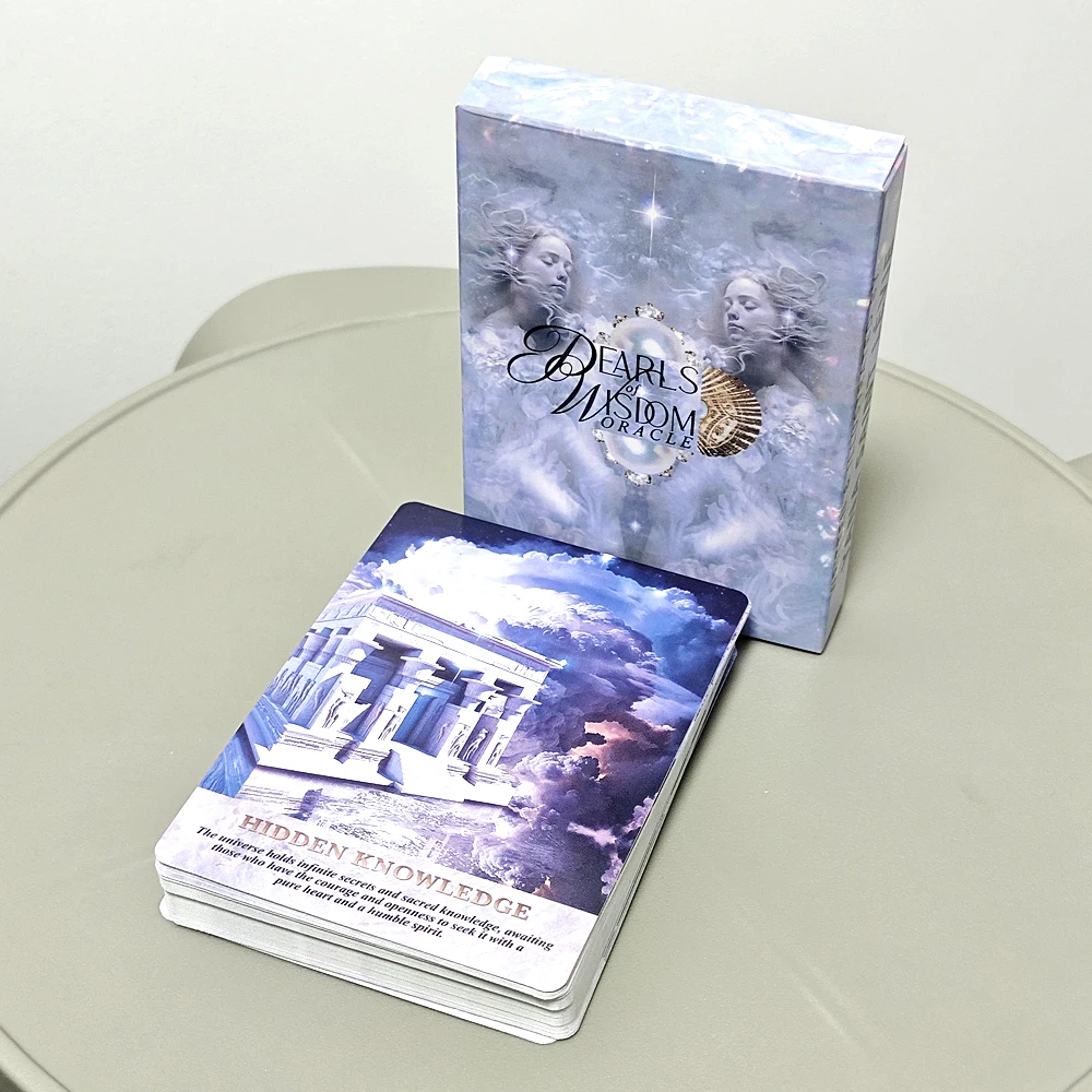 Pearls of Wisdom タロットカード Pearls of Wisdom Oracle Deck 44 Cards Delve Into The