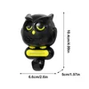 Creative Wall Hanger Automatic Open Close Eyes Owl Key Holder Key Hanger Storage Hook for Hanging Towels Hats Coat Bags Key 6