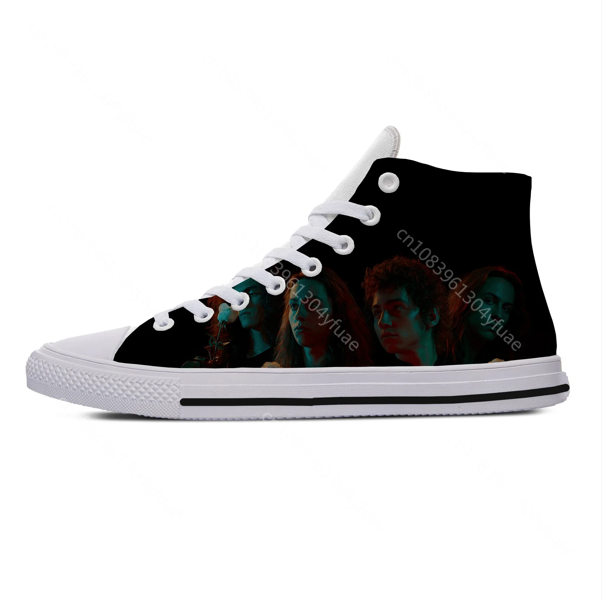 Hot Cool Fashion Shoes High Help Lightweight Sneakers Classic Canvas Shoes High Quality Woman Man Greta Van Fleet Board Shoes