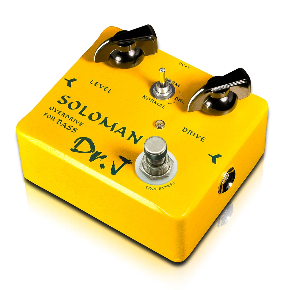 JOYO D52 SOLOMAN Bass Overdrive Pedal Guitar Effect Pedal True Bypass Design From Rock to Metal for Modern Bass Player Solo