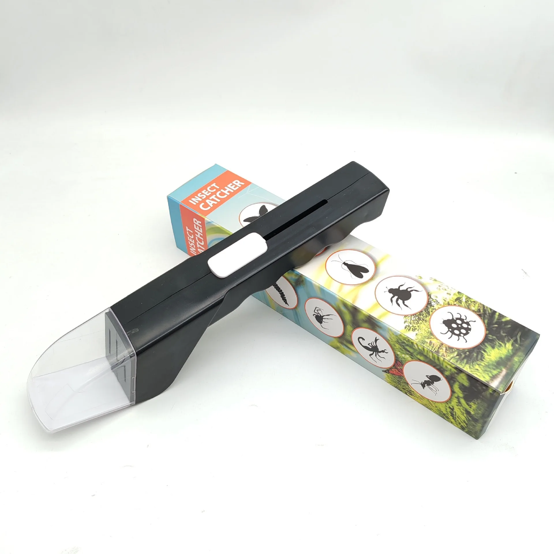 1PC Hepsi Bir Arada El Böcek Yakalayıcı: Örümcek, Arı ve Böcek Tutucu - Ev ve Bahçe Böcek Malzemeleri Kutusu için Güvenli Yakalama Aracı