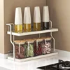 Home kitchen multifunctional storage rack storage shelf organizer countertop spice rack desktop 1