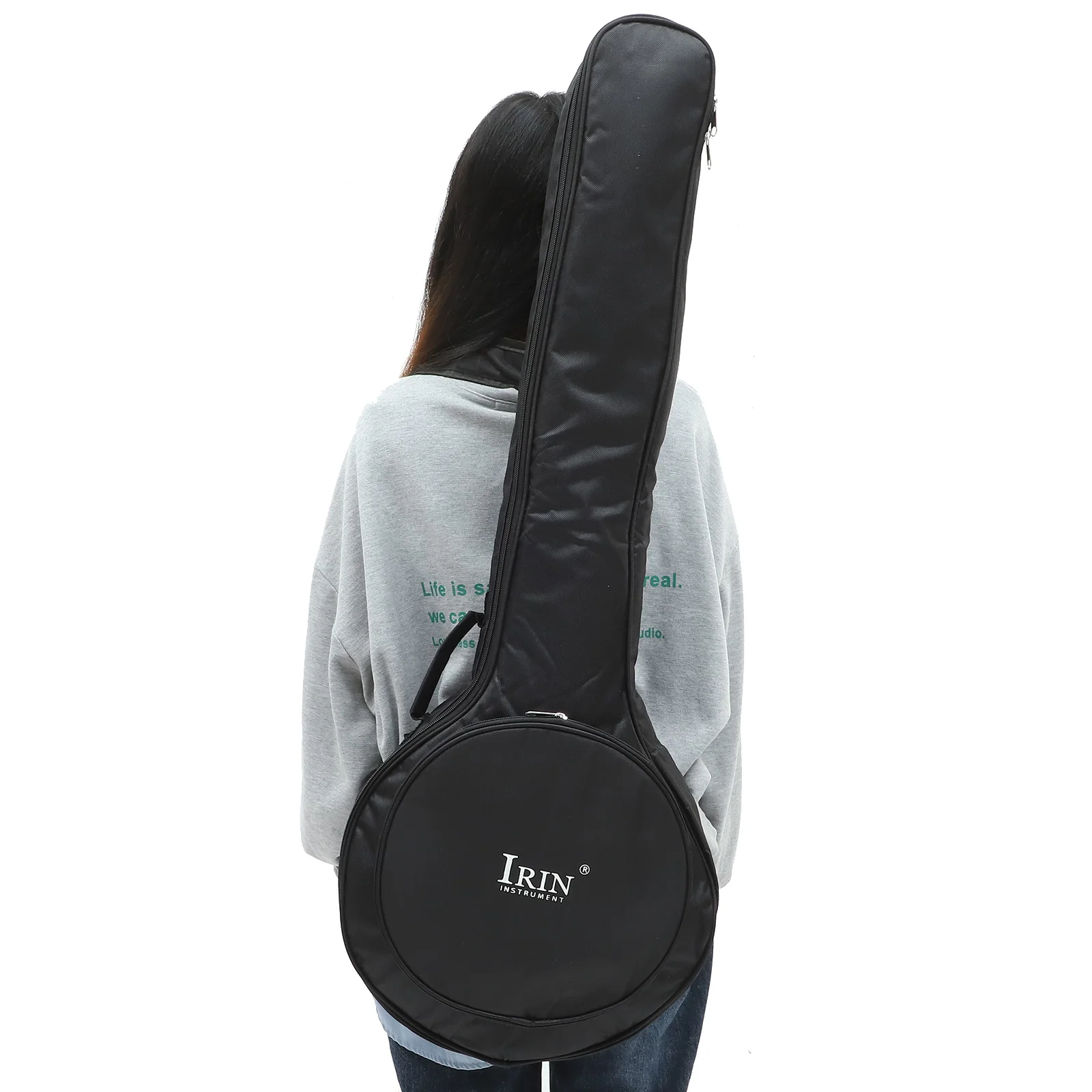 

Banjo Bag Thickened Backpack Convenient Shoulder Bags Oxford Cloth Cotton Travel