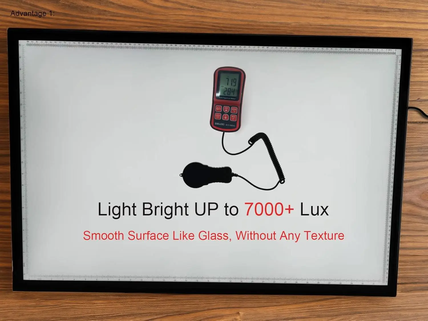7000+ Lux A1 Light Pad for Diamond Painting, 34.5x22.8inchs Extra Large 3-Colors Lightbox with UL Adapter.