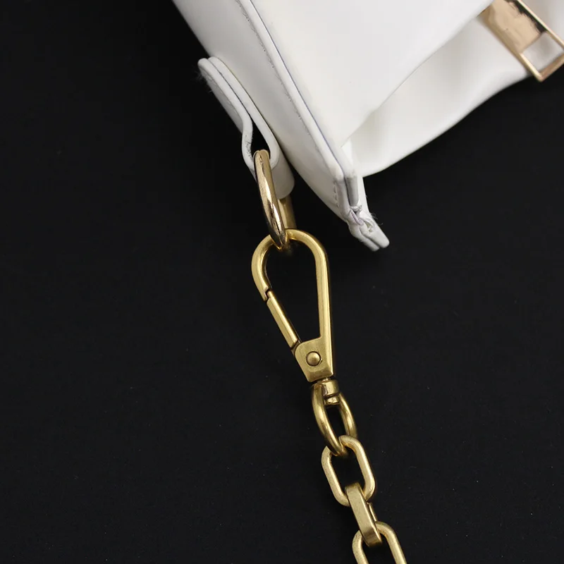 TINBERON Bag Straps Saddle Bag Remould Bag Chain Strap Vintage Gold Chain  Shoulder Strap Luxury Metal