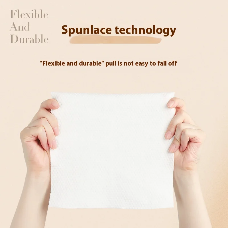 New Washcloth Disposable Bottom Draw Hanging Towel Cloud Feeling Soft Wet and Dry Make-Up Remover Paper Towel Tissue Paper