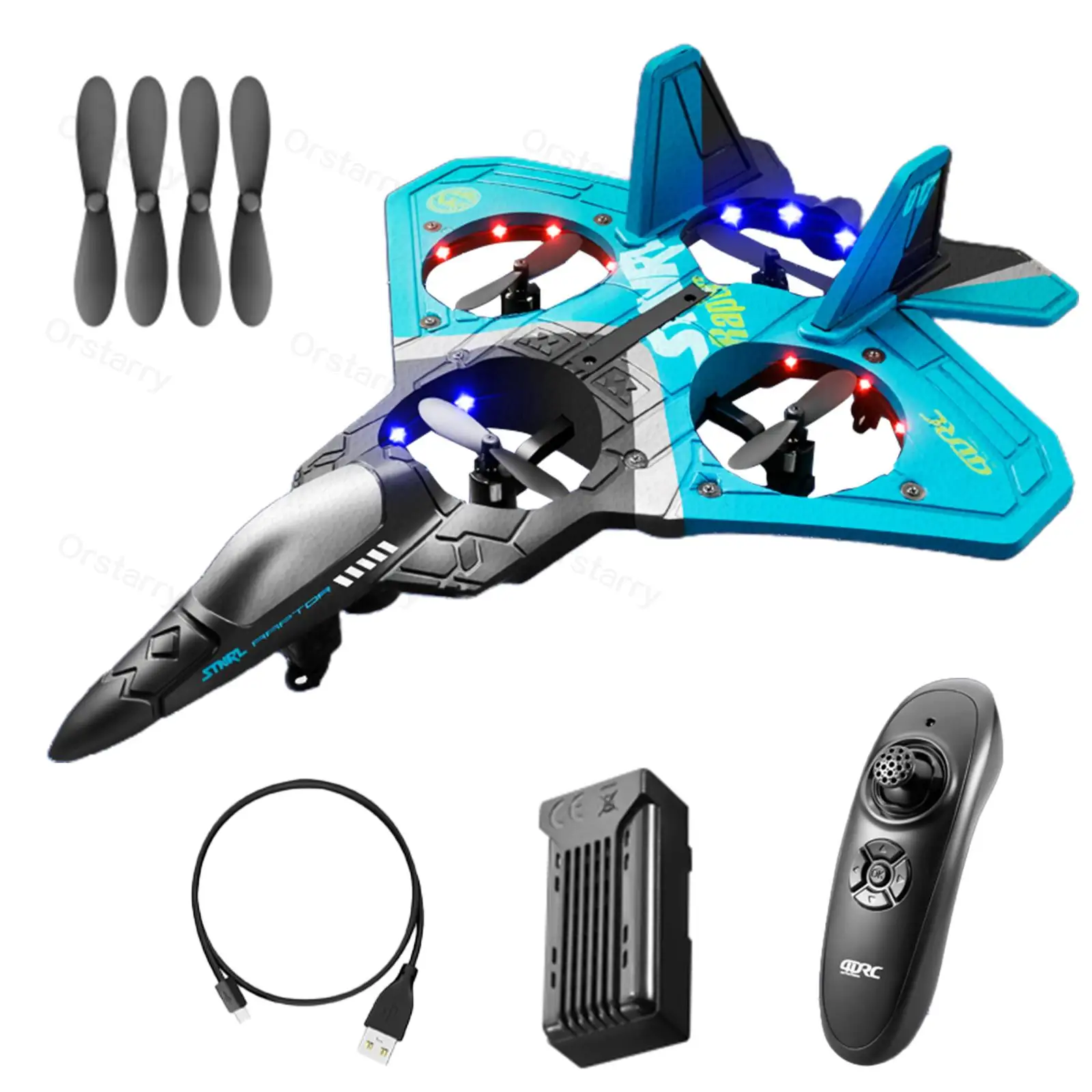 V17 RC Remote Control Airplane 2.4G Remote Control Fighter Hobby Plane Glider Airplane EPP Foam Toys RC drone Kids Gift 2023 NEW