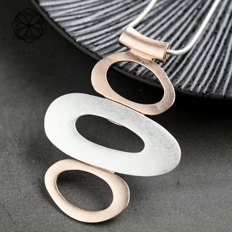 Collier Fantaisie Vintage Gros Maillons – Accessoire Rétro Ancien