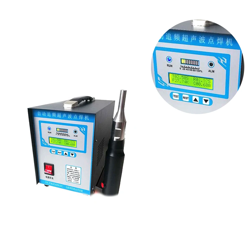 700w 110v/220v Ultrasonic Welding Machine For Semi-Automatic Welding Equipment For Automotive Plastic Interior Non-Woven Fabrics