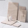 Wabi Sabi style natural cave stone flat plate Irregular edged beige cave stone tray Aromatherapy perfume jewelry storage tray 1