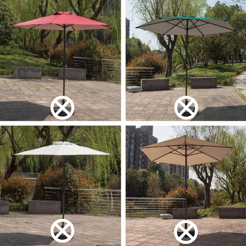 voordelig Traditie oud 2m Camping Sunshade Patio Umbrella Balcony Furniture Garden Beach Umbrella  Parasol Garden Accessories Outdoor (no Umbrella Base) - Awnings - AliExpress