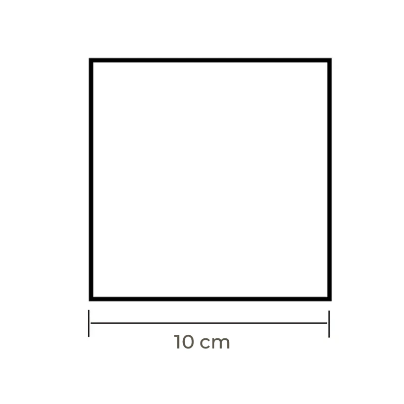 100mm Square