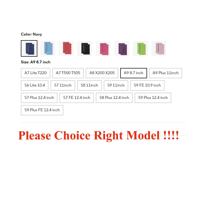 Acrylic 360 Rotation Tablet Case with Pencil Holder