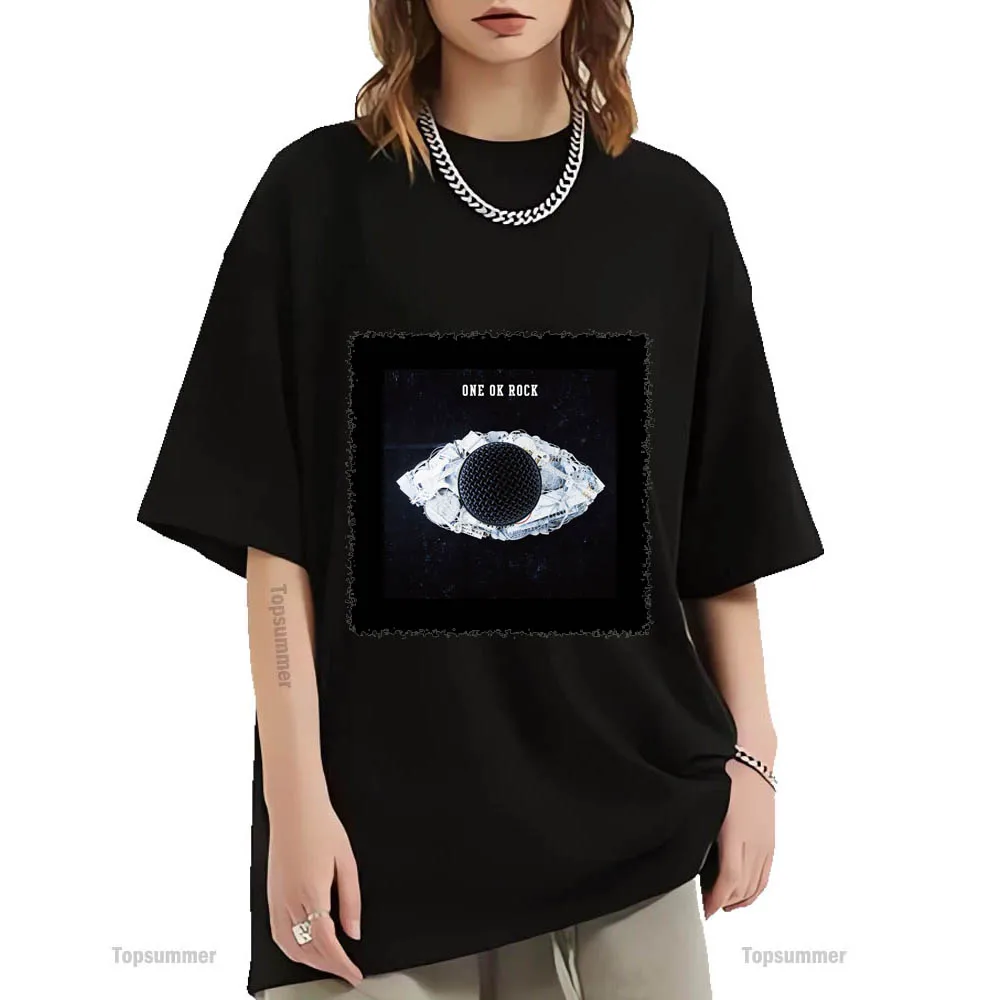 

Футболка Jinsei × Boku = Альбом, Футболка ONE OK ROCK Tour для мальчиков и девочек, крутая уличная одежда, футболки с графическим принтом, топ с коротким рукавом для подростков