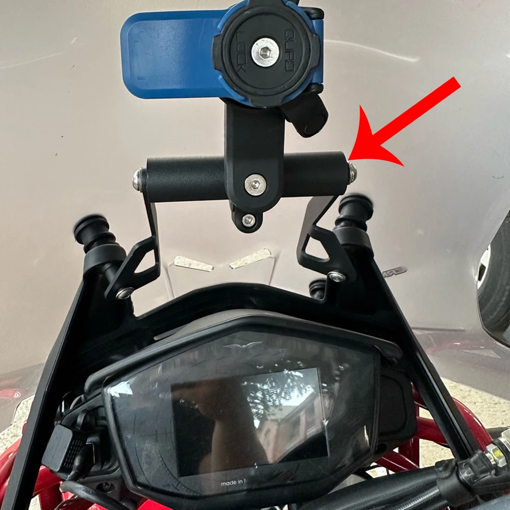 MotorcycleAccessoriesGPSNavigationPlateBracketForMOTOGUZZIV85TT201920202021V85TT