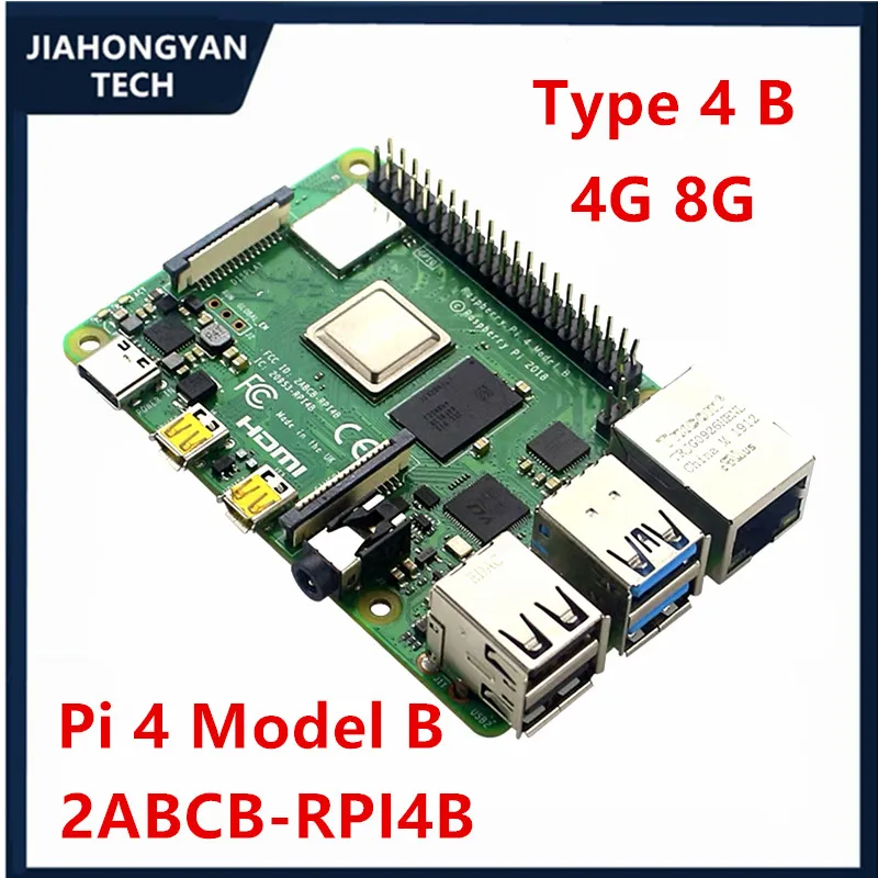 Nuovo Originale Per Raspberry Pi 4 Modello B Per Raspberrypi4 4B 4Gb 8Gb Scheda Di Sviluppo 2Abcb-Rpi4B
