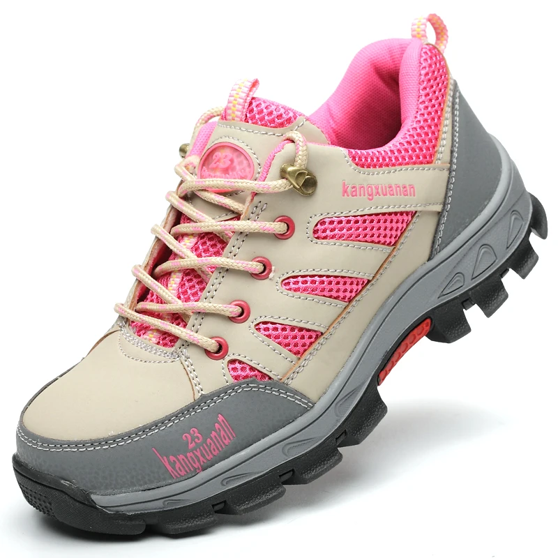MJYTHF Indestructible Work Safety Shoes For Women Men Anti-smash Anti-puncture Work Boots Steel Toe Shoes Protective Boots 2023