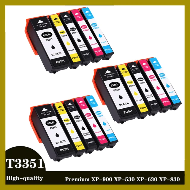 10 Ink Cartridges compatible for Epson XP-540 XP-640 XP-645 XP-900 XP-530 XP-630  XP-635 - AliExpress