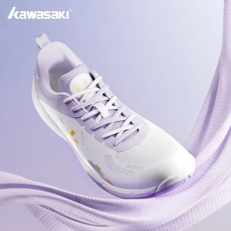 Kawasaki Badminton Shoes Ice Cream B3322 Dopamine Color