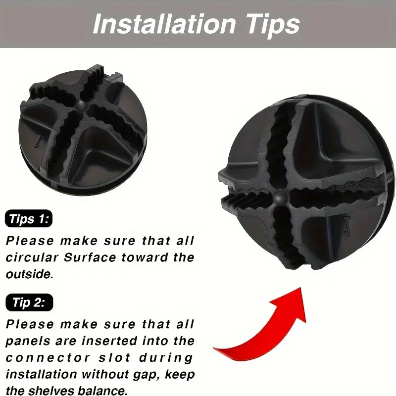 20pcs Simple Wardrobe Shoe Cabinet Pet Cage Door Plate Buckle, Combination Storage Cabinet General Connection