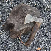 Ax Handle Comfortable Hatchet Handle Replacement Short Hatchet Ax Handle Ergonomic Axe Handle Wood Replacement Handle For Camp 2