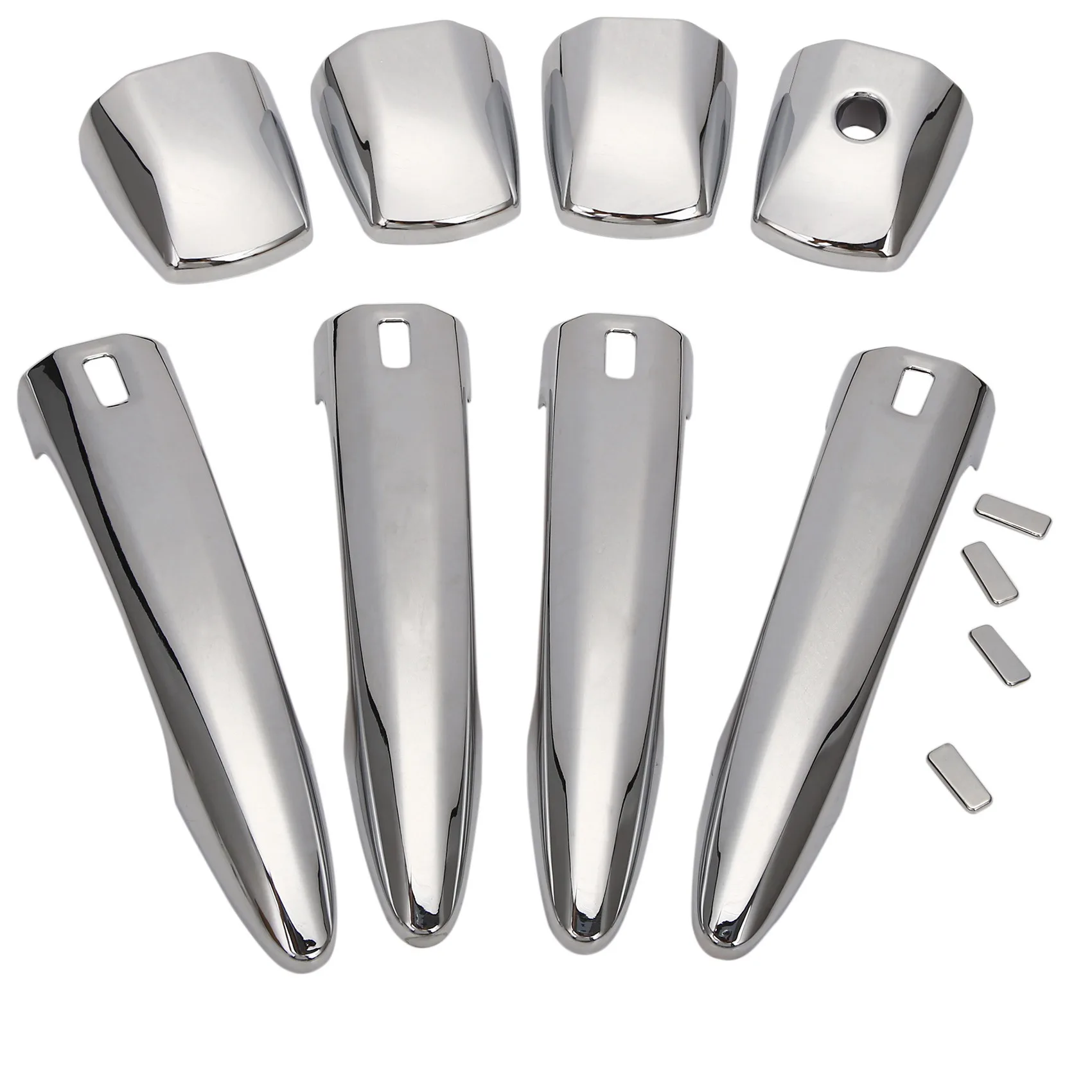 

Хромированная накладка на дверную ручку багажника из АБС-пластика, отделка для Nissan Rogue 2021 2022 с 4 бесключевыми входами, Стайлинг автомобиля