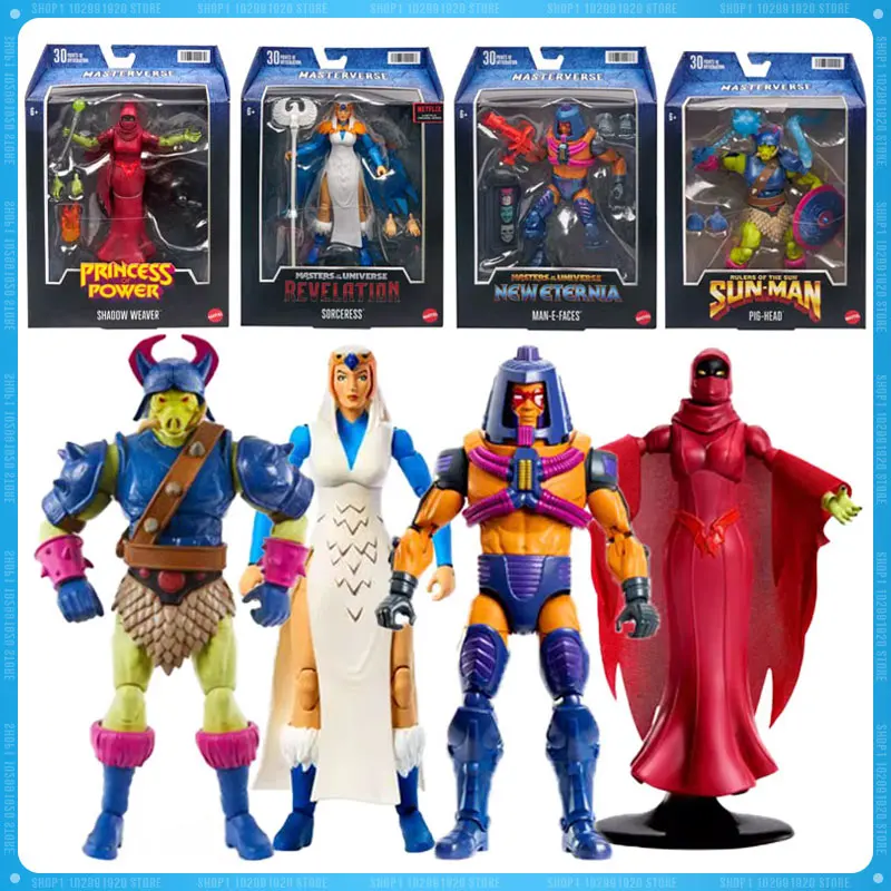

Mattel He-Man Masters Of The Universe Action Figure Sorceress Skeletor Faker Anime Figure Collection Figurine Model Toys Gifts