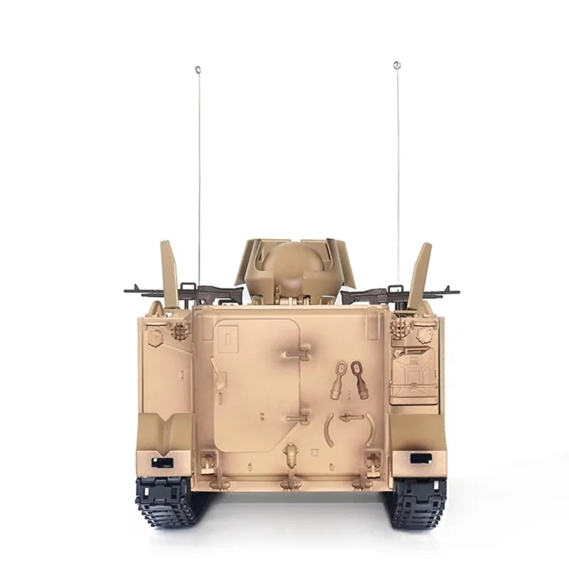 RC 탱크 1/16 통데 RTR M2412-B M113A1 ACAV 적외선 360도 터렛 회전 연기 조명 사운드 무선 조종 팬저 전동 모델