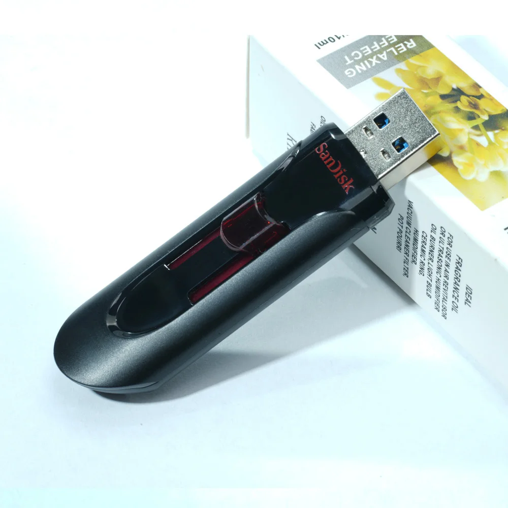샌디스크 크루저 글라이드 CZ600 USB3.0 펜 드라이브 16GB 32GB 초고속 USB3.0 플래시 드라이브 128GB 256GB USB 3.0 펜드라이브 64GB U 디스크