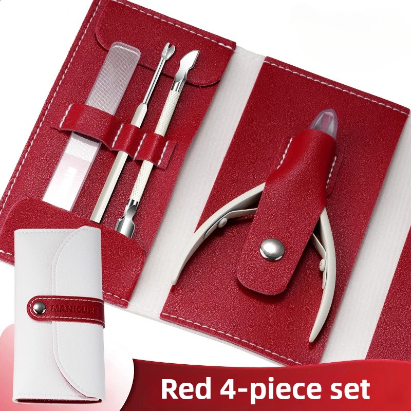 Red 4 Pcs Set