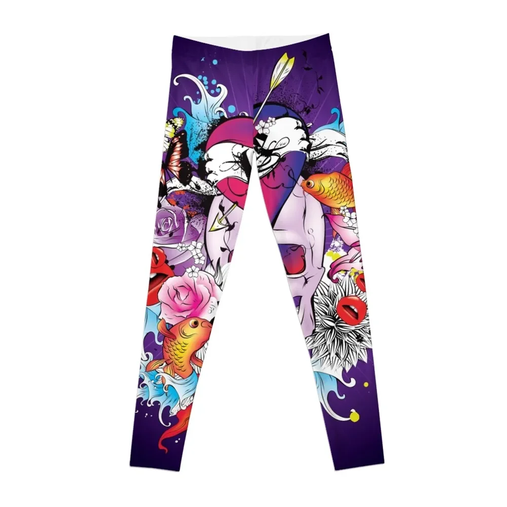 

Skulls Leggings fitness set gym Sportswear woman gym Womens Leggings