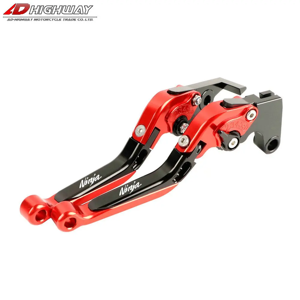 CNC Brake Handle Bar Lever Extendable Folding Adjustable Brake Clutch Levers For Kawasaki NINJA 400 250 300 400 125 Z125 / SL