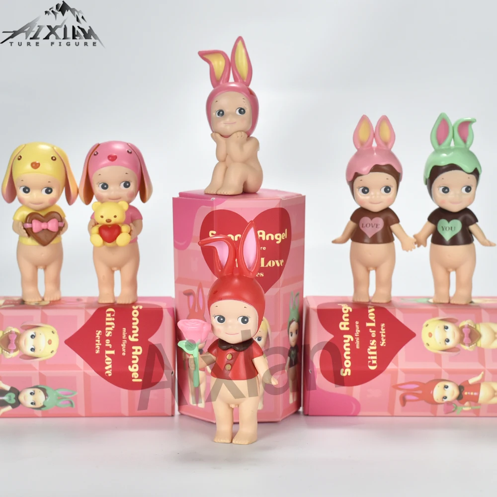 8 CM Kawaii Macarons Dessert Sonny Angel Action Figure Dolls