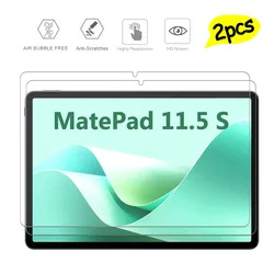 Premium Clear Scratch-Proof Tempered Glass Screen Protectors - 2 Pack (2P-MatePad 11.5 S)