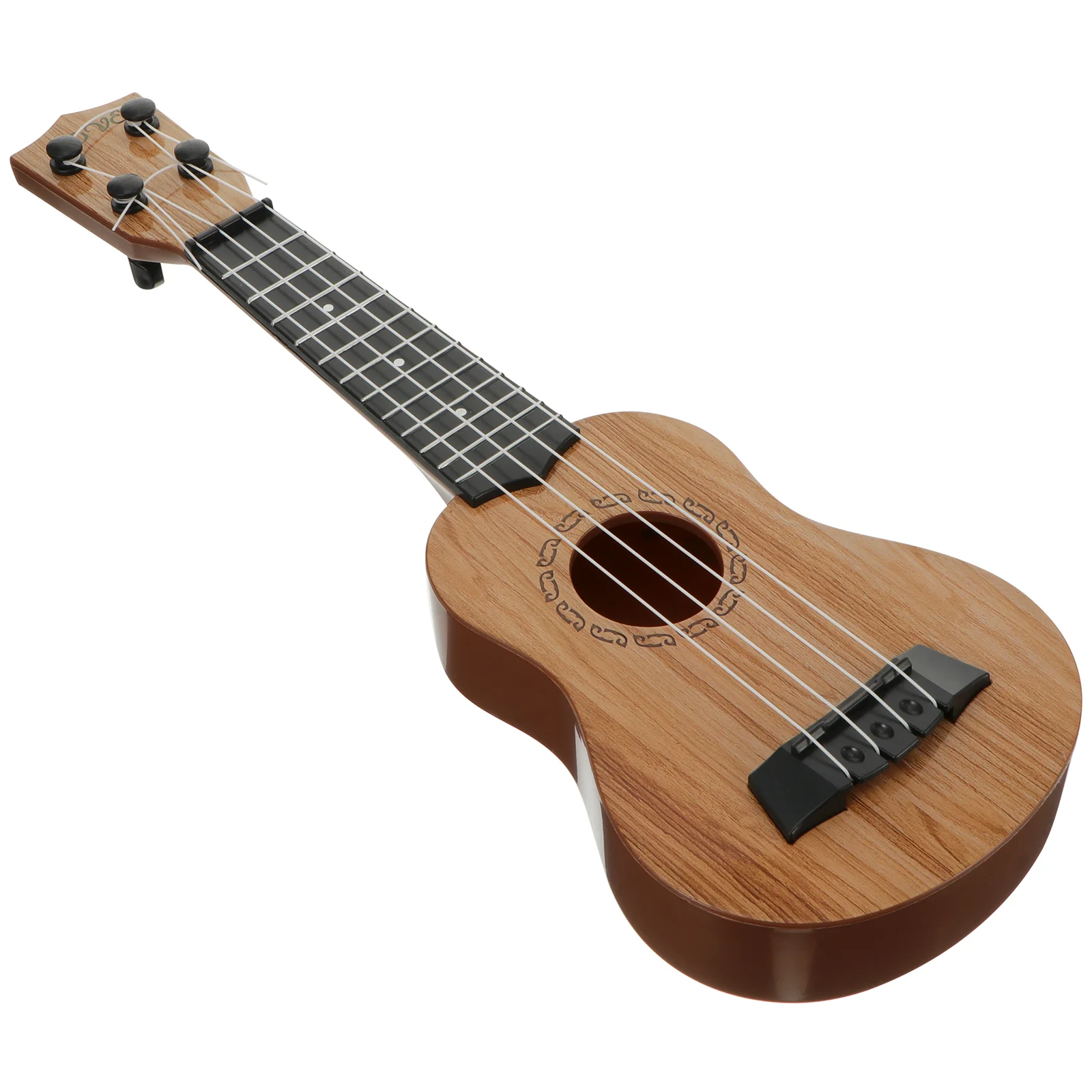 Mini guitare en bois pour enfants, jouet éducatif, Ukulele, 6 cordes,  Instruments de musique, cadeau pour les amoureux de la musique, accessoire  de jeu - AliExpress