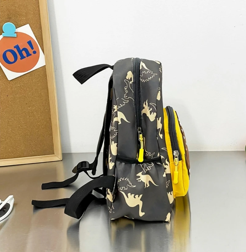 Personalized Customization New Kindergarten Cartoon Dinosaur Children's Backpack Fashion Cool Boys and Girls Backpack