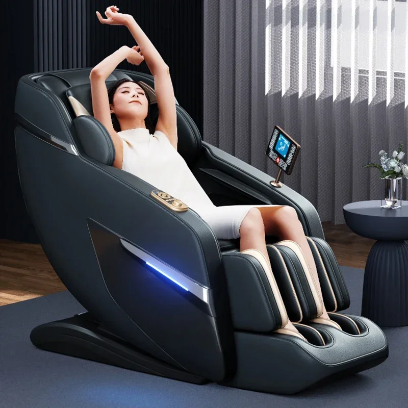 Multi-function Small Massage Chair Home Use Whole Body Intelligent Automatic Heating Massage Sofa 4