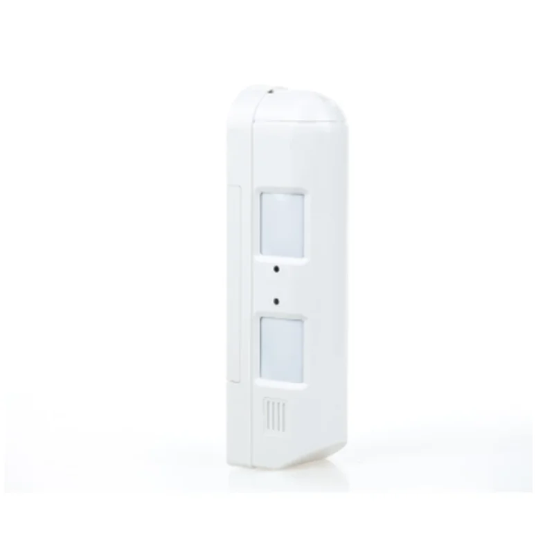 Ip55 Wired Dual Curtain Passive Infrared Sensor Outdoor Pir Defense