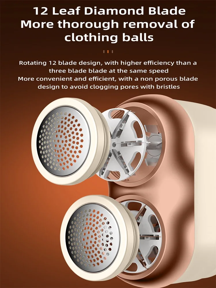 Removes Lint From Clothes Portable Rechargeable Electric Lint Remover Fluff Pellet Take Out Clothes lint Fabric HairBall Shaver 2