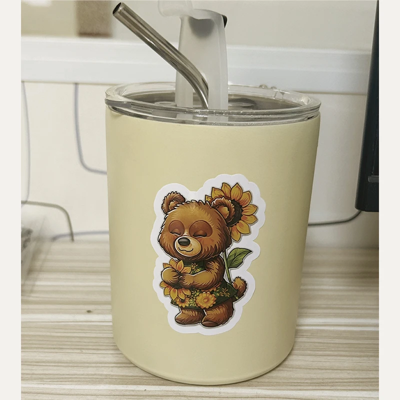 손에 든 새끼 고양이 스티커, 공예 및 스크랩북 스티커, 책 장식 스티커, DIY 문구