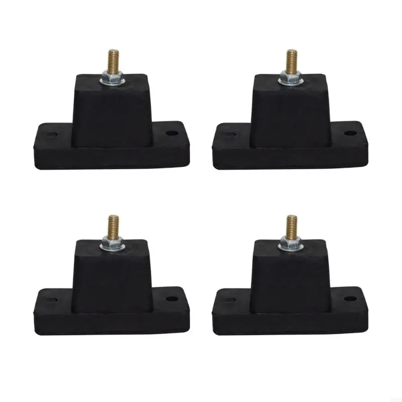 J1HF 4x Air Conditioner Anti Vibration Mount Rubber Pads Cushion Bracket Installation