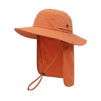 UV Protection Bucket Hat Neck Flap 1