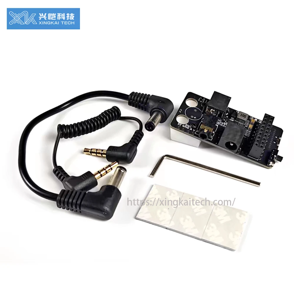 Détail du module RX 1.2G/1.3G/5.8G pour DJI FPV Lunettes V3.0 PLUS avec dissipateur thermique