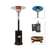 Modern Glass Tube Log Burner Durable Wall Mount Solar Terracotta Kerosene Round Terrace Outdoor Patio Gas Heater With Bar Table 1