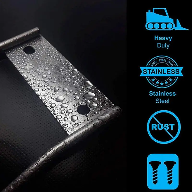 Garden Hose Hanger Stainless Steel Small Wall Mount Hose Hook Holder Heavy Duty Rust Proof Water Pipe Ropes Storage Rack #W0