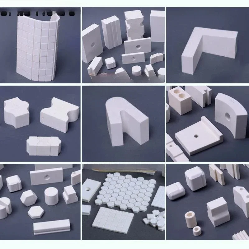 Customized wear-resistant alumina ceramic plate experimental firing plate 50x50/100/150 industrial ceramic wear-resistant