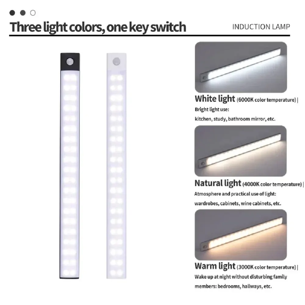 Rechargeable Motion Sensor Led Light 4