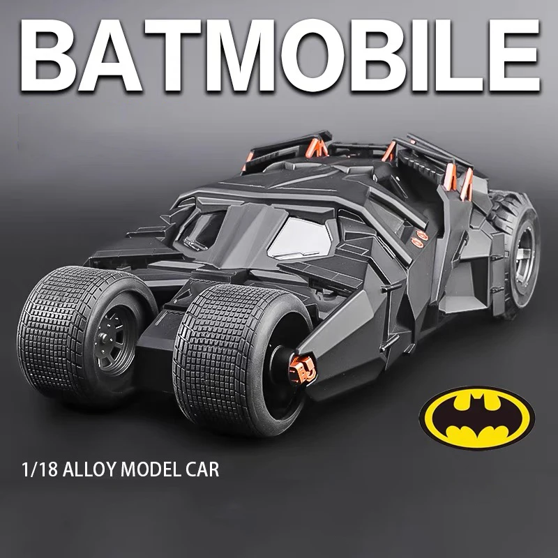 Batmobile Tumbler Diecast 1:18 - Batman The Dark Knight - Modèle 2008 Neuf En Boîte