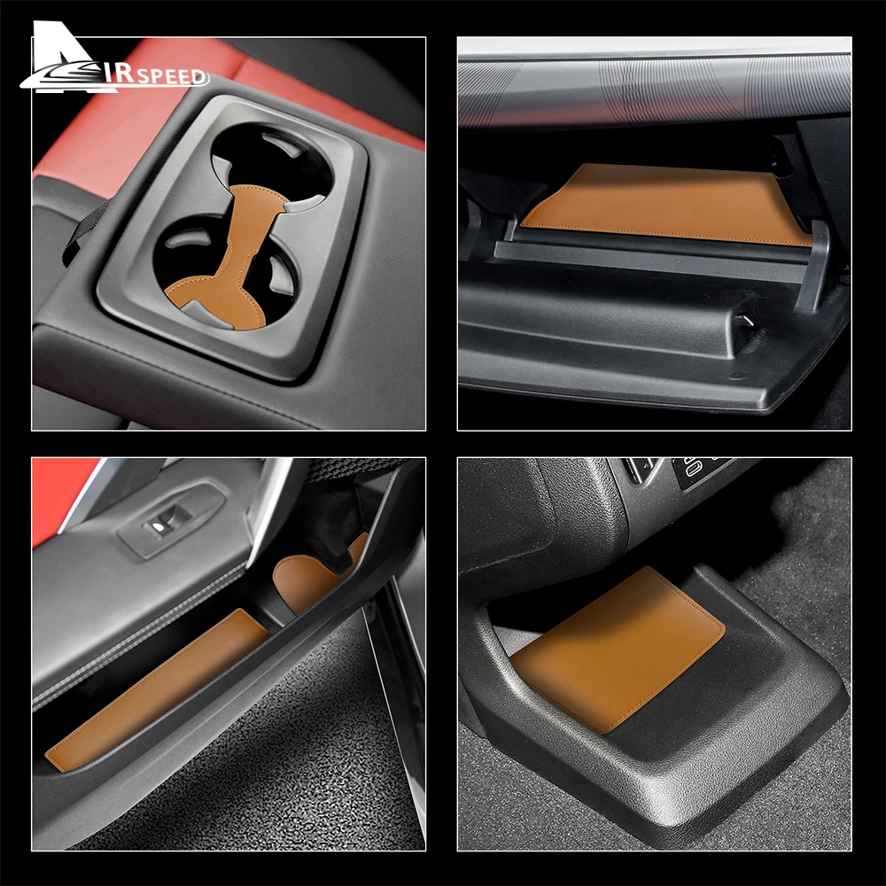 Pelle Per Bmw X1 U11 2023 Tappetini Per Slot Per Porte Interne Per Auto Sottobicchieri Antiscivolo Sottobicchieri Pad Impermeabile Antipolvere Accesso