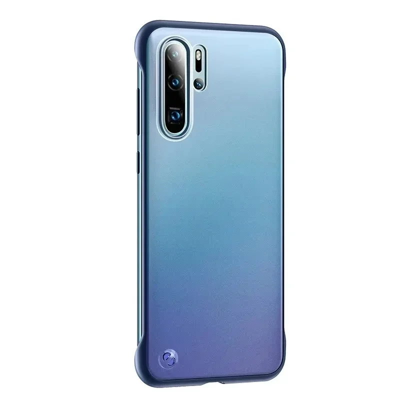 Luxury Borderless Translucent Ultra Thin Anti-Fall Shockproof Protective Phone Case